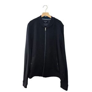 Ted Baker Men's Bruno Quilted Bomber Sweater Jacket Sz 4 Large/ X-Large